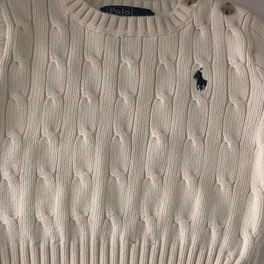Baby boy polo sweater